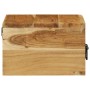 Mesita de noche de pared madera maciza de acacia de , Mesitas de noche - Ref: Foro24-4017454, Precio: 70,26 €, Descuento: %