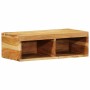 Mueble de TV de pared madera maciza de acacia 60x30x19 cm de , Almacenamiento para CD y DVD - Ref: Foro24-4017475, Precio: 60...