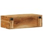 Mueble de TV de pared madera maciza de acacia 60x30x19 cm de , Almacenamiento para CD y DVD - Ref: Foro24-4017475, Precio: 60...
