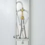 SCHÜTTE Panel de ducha con mezclador monomando TAHITI acero inoxidable de SCHÜTTE, Cabezales de ducha - Ref: Foro24-435038, P...