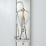 SCHÜTTE Panel de ducha con mezclador monomando TAHITI acero inoxidable de SCHÜTTE, Cabezales de ducha - Ref: Foro24-435038, P...