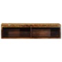 Mueble de TV de pared madera maciza reciclada 80x30x19 cm de , Almacenamiento para CD y DVD - Ref: Foro24-4017477, Precio: 68...
