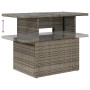 Set sofás jardín y cojines 5 pzas ratán sintético acacia gris de , Conjuntos de jardín - Ref: Foro24-3326092, Precio: 414,79 ...