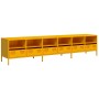 Mueble TV acero laminado en frío amarillo mostaza 202x39x43,5cm de , Muebles TV - Ref: Foro24-3307158, Precio: 216,83 €, Desc...