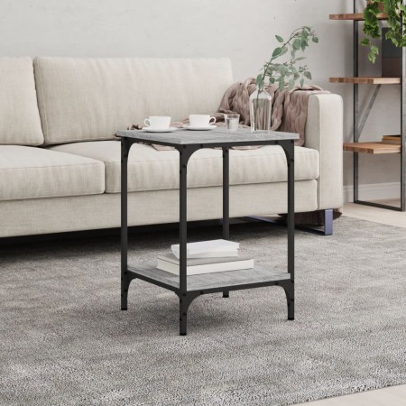 Mesa de centro madera de ingeniería gris Sonoma 40x40x55 cm de , Mesas de centro - Ref: Foro24-832826, Precio: 36,08 €, Descu...