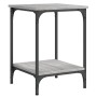 Mesa de centro madera de ingeniería gris Sonoma 40x40x55 cm de , Mesas de centro - Ref: Foro24-832826, Precio: 36,08 €, Descu...