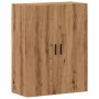 Armario de pared madera ingeniería marrón roble 69,5x34x90 cm de , Aparadores - Ref: Foro24-857293, Precio: 87,28 €, Descuent...