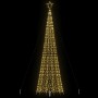 Árbol de Navidad LED con estacas 1534 LEDs blanco cálido 500 cm de , Arboles de navidad - Ref: Foro24-4016404, Precio: 123,88...