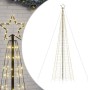 Árbol de Navidad LED con estacas 1534 LEDs blanco cálido 500 cm de , Arboles de navidad - Ref: Foro24-4016404, Precio: 123,88...