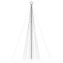 Árbol de Navidad LED con estacas 1534 LEDs blanco cálido 500 cm de , Arboles de navidad - Ref: Foro24-4016404, Precio: 123,88...
