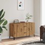 Aparador de madera de ingeniería roble artisan 100x36x60 cm de , Aparadores - Ref: Foro24-856905, Precio: 103,20 €, Descuento: %