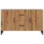 Aparador de madera de ingeniería roble artisan 100x36x60 cm de , Aparadores - Ref: Foro24-856905, Precio: 103,20 €, Descuento: %