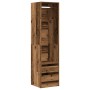 Armario de madera de ingeniería roble envejecido 50x50x200 cm de , Armarios roperos - Ref: Foro24-3318628, Precio: 143,75 €, ...