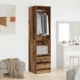 Armario de madera de ingeniería roble envejecido 50x50x200 cm de , Armarios roperos - Ref: Foro24-3318628, Precio: 143,75 €, ...