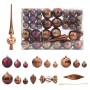 Bolas de Navidad 98 unidades marrón Ø3/4/6 cm de , Adornos festivos - Ref: Foro24-4100014, Precio: 19,24 €, Descuento: %