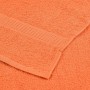 Juego de toallas 8 piezas 100% algodón naranja 360 gsm de , Toallas de baño y manoplas - Ref: Foro24-137071, Precio: 35,90 €,...