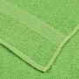 Juego de toallas 6 piezas 100% algodón verde 360 gsm de , Toallas de baño y manoplas - Ref: Foro24-137086, Precio: 39,54 €, D...