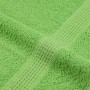Juego de toallas 6 piezas 100% algodón verde 360 gsm de , Toallas de baño y manoplas - Ref: Foro24-137086, Precio: 39,54 €, D...