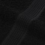 Juego de toallas 6 piezas 100% algodón negro 360 gsm de , Toallas de baño y manoplas - Ref: Foro24-137090, Precio: 44,26 €, D...