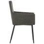Sillas de comedor con reposabrazos 2 uds tela gris topo de , Sillas de comedor - Ref: Foro24-282068, Precio: 188,82 €, Descue...