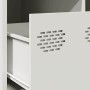 Mesa de centro acero laminado en frío blanco 68,5x50x43,5 cm de , Mesas de centro - Ref: Foro24-851285, Precio: 71,77 €, Desc...