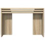 Mesas apilables 3 pzas madera contrachapada color roble Sonoma de , Mesas auxiliares - Ref: Foro24-858535, Precio: 58,98 €, D...