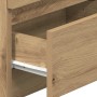 Mesillas de noche 2 uds con 2 cajones roble artesano 40x33x60cm de , Mesitas de noche - Ref: Foro24-858577, Precio: 91,83 €, ...