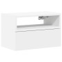 Mesita de noche de pared blanco 45x26x28,5 cm de , Mesitas de noche - Ref: Foro24-858596, Precio: 43,03 €, Descuento: %