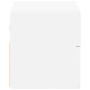 Mesita de noche de pared blanco 45x26x28,5 cm de , Mesitas de noche - Ref: Foro24-858596, Precio: 43,03 €, Descuento: %