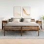 Mesillas de noche con cajón 2 uds roble ahumado 35x34x66,5 cm de , Mesitas de noche - Ref: Foro24-858722, Precio: 73,82 €, De...