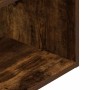 Mesillas de noche con cajón 2 uds roble ahumado 35x34x66,5 cm de , Mesitas de noche - Ref: Foro24-858722, Precio: 73,82 €, De...