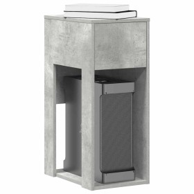 Torre de ordenador con cajón gris cemento 30x44x74 cm de , Escritorios - Ref: Foro24-858734, Precio: 49,95 €, Descuento: %