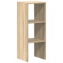 Librería apilable madera contrachapada roble sonoma 30x30x80 cm de , Taquillas y armarios de almacenamiento - Ref: Foro24-858...