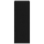 Librería apilable madera contrachapada roble negro 30x30x80 cm de , Taquillas y armarios de almacenamiento - Ref: Foro24-8588...