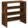 Zapateros 2 uds apilables roble ahumado 60x30x30,5 cm de , Zapateros y organizadores de calzado - Ref: Foro24-858866, Precio:...