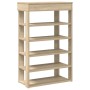 Mueble zapatero madera de ingeniería roble sonoma 60x30x98 cm de , Zapateros y organizadores de calzado - Ref: Foro24-859925,...
