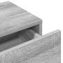 Estante de pared con cajones madera contrachapada roble ahumado de , Estantes y estanterías - Ref: Foro24-859973, Precio: 43,...