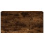 Mueble de pared baño madera ingeniería roble ahumado 80x25x40cm de , Tocadores de baño - Ref: Foro24-860089, Precio: 61,08 €,...