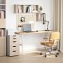 Tablero escritorio rectangular madera maciza roble sin tratar de , Tableros para mesas - Ref: Foro24-4009011, Precio: 106,06 ...