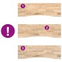 Tablero escritorio rectangular madera maciza roble sin tratar de , Tableros para mesas - Ref: Foro24-4009011, Precio: 106,06 ...