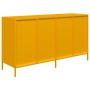 Aparador acero laminado en frío amarillo mostaza 135x39x73,5 cm de , Aparadores - Ref: Foro24-3307164, Precio: 192,83 €, Desc...