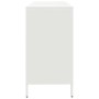 Aparador de acero laminado en frío blanco 135x39x73,5 cm de , Aparadores - Ref: Foro24-3307166, Precio: 190,39 €, Descuento: %