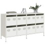 Aparador de acero laminado en frío blanco 135x39x73,5 cm de , Aparadores - Ref: Foro24-3307172, Precio: 220,68 €, Descuento: %