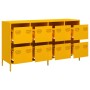 Aparador acero laminado en frío amarillo mostaza 135x39x73,5 cm de , Aparadores - Ref: Foro24-3307170, Precio: 224,43 €, Desc...