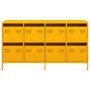 Aparador acero laminado en frío amarillo mostaza 135x39x73,5 cm de , Aparadores - Ref: Foro24-3307170, Precio: 224,43 €, Desc...