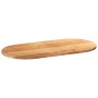Tablero de mesa ovalado madera maciza de roble 100x50x2 cm de , Tableros para mesas - Ref: Foro24-4009070, Precio: 66,45 €, D...