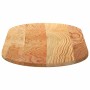 Tablero de mesa ovalado madera maciza de roble 100x50x2 cm de , Tableros para mesas - Ref: Foro24-4009070, Precio: 66,45 €, D...