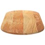 Tablero de mesa ovalado madera maciza de roble 140x60x2 cm de , Tableros para mesas - Ref: Foro24-4009072, Precio: 103,36 €, ...