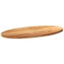 Tablero de mesa ovalado madera maciza de roble 120x60x4 cm de , Tableros para mesas - Ref: Foro24-4009051, Precio: 151,63 €, ...