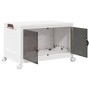 Caja de almacenaje apilable con ruedas 75 L 64x40x41 cm de , Carretillas de carga - Ref: Foro24-4012366, Precio: 40,74 €, Des...